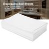 10PCS Non-woven Fabric Disposable Bed Sheets for Massage, Hotel & Spa Use with Pillowcase Sets, Single Use Bed Cover, Hygienic Bed Linens (White) view 2
