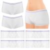 6pcs Net Pants for Incontinence Pads, Fix Reusable Net Knickers -Large Washable High Density Mesh Pants Breathable Incontinence Pads Briefs for Women, Men for Daily Use, Travel(Random Color) view 2