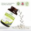 Saccharomyces Boulardii 20 Billion CFU - 120 Capsules | High Strength Prebiotics and Probiotics for Women & Men | Digestion Supplement with Natural Postbiotic Benefits | Vegan | 4 Months Supply view 4