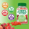 Chewy Vites Adult Multivitamin Advance, 60 Multivitamin Gummies, 12 Essential Nutrients, 2 Months Supply, Real Fruit Juice, Vegan, Berries Flavour view 4
