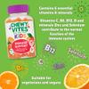 Chewy Vites Kids Immune Support, 60 Kids Vitamins Gummies, High Strength Vitamin D, Vit C, B6, B12, Zinc, Selenium, 2 Months Supply, Real Fruit Juice, Vegan, Age 3 +, Orange Flavour view 3