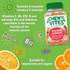 Chewy Vites Adult Immune Support, 60 Multivitamin Gummies, High Strength Vitamin D, Vitamin B6, B12, C, Zinc, Selenium, 2 Months Supply, Real Fruit Juice, Vegan, Orange Flavour view 3