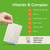 Healthspan Vitamin B Complex | 8 B-Complex Vitamins | Heart Health, Mental Performance & Psychological Function | Combat Tiredness & Fatigue | Gelatin Free | Vegan (180 Tablets) view 4