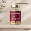 Cod Liver Oil Capsules High Strength | 2000mg | 360 Softgel Pills | Rich in Omega 3, Vitamins A & D | Supplement with 171mg of DHA and 151mg of EPA | by Horbaach view 4