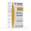 SynBio Premium - Vitamin B Complex | 120 Tablets | Vegan | Free from Dairy, Egg, Gelatine, Gluten, Nut/Peanuts | Comprehensive B-Vitamins for Energy Boost & Optimal Wellness | UK Manufactured view 1
