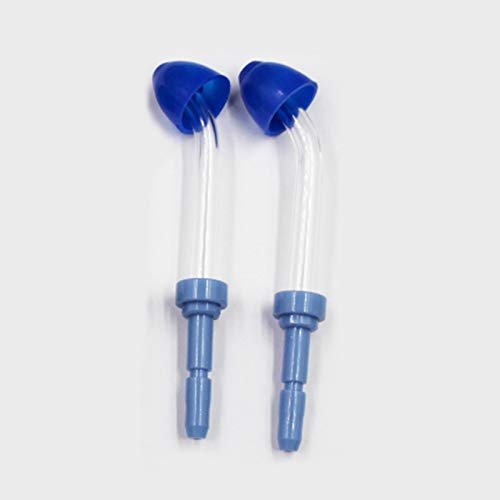 LEZHISNUG Nose Washing Tips Accessories Compatible with Waterpik Oral Irrigator Wp100 Wp-450 Wp-250 Wp-300 Wp-660 Wp-900 WP-100 WP-580 WP-662 WF-20 Handle Assembly/Nose Cleaner Kit (2 PCS)
