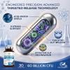 60 Billion CFU Bio Cultures Probiotics with Prebiotics 30 Capsules Multi Strain Advanced Formula for Men and Women by Natures Zest view 3