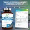 60 Billion CFU Bio Cultures Probiotics with Prebiotics 30 Capsules Multi Strain Advanced Formula for Men and Women by Natures Zest view 4