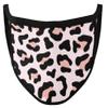 Handmade Design Face Mask - Fashion Mask Leo Print Pattern Made of Fabric with Motif - Everyday Mask Made of Cotton for Adults (Cuddly Cat) view 1