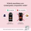 Grind House Blend Coffee Pods  Pack of 100 Biodegradable Capsules  100% Arabica  Nespresso Original Compatible  Home Compostable  Barista Quality and Specialty Grade  Medium Roast view 4