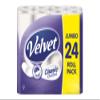 24 Velvet Quilted Toilet Rolls view 1