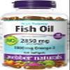 Webber Naturals Triple Strength Omega-3 Fish Oil, 1,800 mg Omega-3 (1,200 mg EPA / 600 mg DHA) per Serving, 120 Clear Enteric Softgels, No Fishy Aftertaste, for Heart, Brain and Joint Health view 1