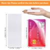 400 Pcs Non Woven Wax Strips White Waxing Strips Paper for Women Men Body Face Eyebrow Hair Arms Legs Removal Gentle Effective 3.9 x 1.5 Inch view 2