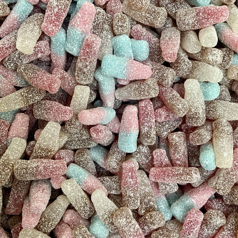 Bottles Sweet Mix 1kg Share Bag by The Gourmet Sweet Company