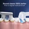 Oral-B iO Ultimate Clean Replacement Brush Heads, White, 2 Count view 4