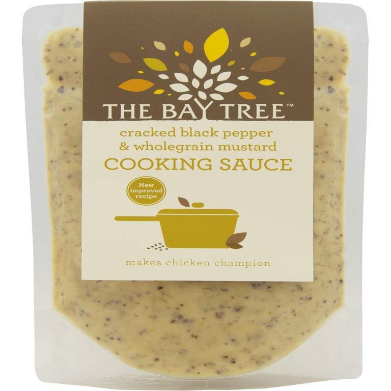 The Bay Tree Cracked Black Pepper and Mustard Sauce, 300 g
