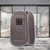 Portable Sauna Tent, Foldable One Person Full Body Spa for Detox Therapy Without Steamer - Dark Grey view 2
