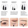 3Pcs Eyebrow Tweezers & 10x Magnification Mirror Set - Professional Stainless Steel Precision Plucking Tweezer for Eyebrows,Ingrown Hair,Facial Hair Remover,Beauty Tool for Women Men view 3