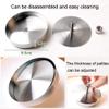 Casecover Stainless Steel Ham Stamped Meat Burger Pressed Meat Patty Stuffed Pie Machine Mould Pie Food Kitchen Gadget 1pc Silver view 2