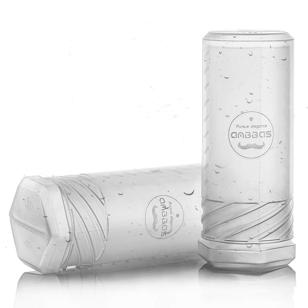 Anbbas Adjustable Shaving Brush Tube Travel Case, Compatible for Most Hight Shaving Brushes(1 Piece)