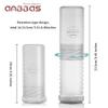 Anbbas Adjustable Shaving Brush Tube Travel Case, Compatible for Most Hight Shaving Brushes(1 Piece) view 3