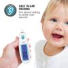 HoMedics Digital Medical Ear Thermometer with Jumbo Display - Highly Accurate Readings for Adult and Baby Instant Measurement, Waterproof Probe, Fever Alarm, 10 Memories, Simple One Button Operation view 3