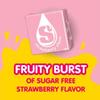 Starburst All Pink Strawberry Zero Sugar Drink Mix Makes 8 Gallons 123g (4.34 OZ) view 3