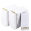 Vplus [400 Pack] Paper Napkins Guest Towels Disposable Premium Quality 3-ply Dinner Soft, Absorbent, Party Wedding for Kitchen, Parties, Dinners or Events (Gold). view 1
