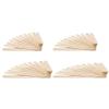 50pcs/lot Natural Wooden Ice Cream Sticks Burlywood Ice-Lolly Stick Hand Craft Making DIY Ice Cream Popsicle Sticks,140mm view 2