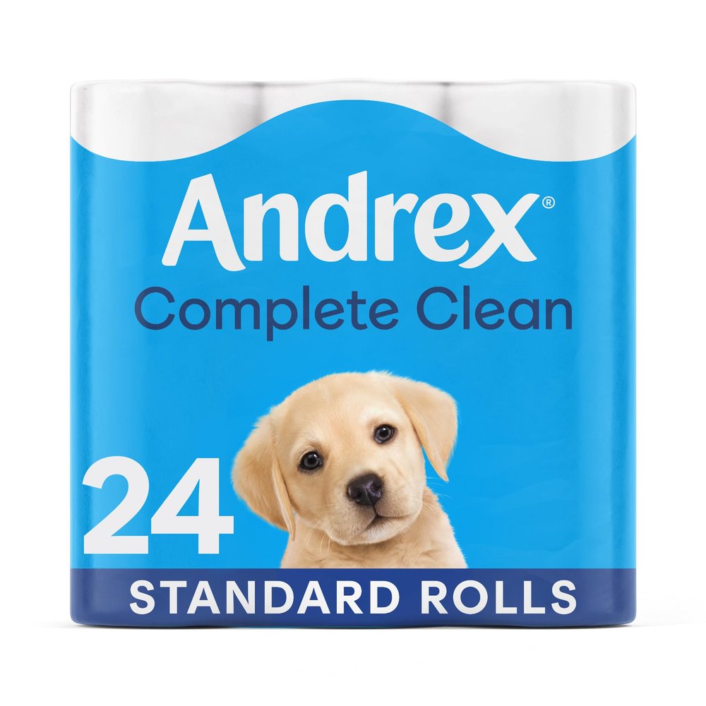 Andrex Classic Clean Toilet Roll (24 Pack)