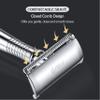 BAILI Double Edge Safety Razor Rust-proof Reusable Manual Long Handle Mild Aggression Wet Shaving Shaver for Men Women Barber Beard Bikini Armpit Hair Removal BD191C view 2