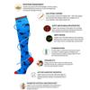Compression Socks for Women & Men 8 Pairs 20-30 mmHg is Best Graduated Athletic, Running, Flight,Travel,Nurses - - L-x-L view 4