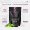Glucosamine & Chondroitin Complex - 90 Capsules - with MSM, Boswellia, Rosehip, Ginger & Turmeric - Made from Pasture Raised, Grass-Fed Bovine (45 Day Supply) by Alpha01 view 2