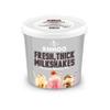 Shmoo Vanilla Milkshake Thick Shake Mix 1.8KG Tub & Stainless Steel Mixing Beaker view 2