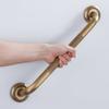 IMPEU Heavey Duty Grab Bar, 16-Inch Sturdy Hand Rail, Stylish Bathroom Armrest, Antique Brass Finish, Good for Senior, Kids, Elderly view 2
