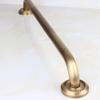 IMPEU Heavey Duty Grab Bar, 16-Inch Sturdy Hand Rail, Stylish Bathroom Armrest, Antique Brass Finish, Good for Senior, Kids, Elderly view 4