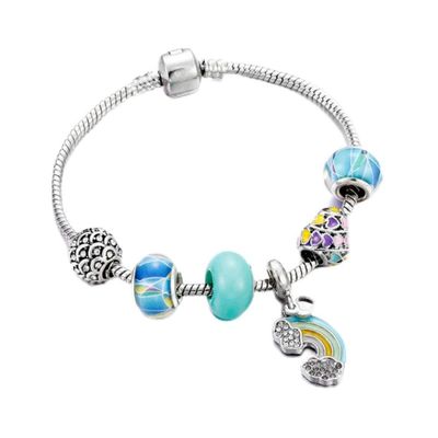Bracelet Women'S Rainbow Pendant Bracelet Female Jewelry