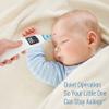 Dr. Talbot's Non-Contact Infrared Thermometer with Led Screen, Fever Warning Indicator, Accurate 1 S Reading for Baby, Kids, Adults, White view 2