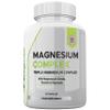 Freak Athletics Triple Magnesium Complex - Magnesium Supplements with Magnesium Citrate, Glycinate & Taurate - 120 Capsules - UK Made view 1