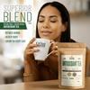Antioxidant Tea CAMINO DE CABRAS | Green & White Tea Superior Blend  Pai Mu Tan & Dragon Pearl Jasmine | Hand-Harvested Loose Leaf | Antioxidant, Detox, Digestion | Herbal Tea Selection | 100g view 2