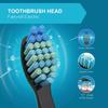 5pcs Replacement Toothbrush Heads for Fairywill Seago D7/D8/FW507/FW508, FW551/ FW917/ FW959/ FWD1/ FWD3 Black view 3