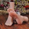 AFYH Mannequin Foot, Silica gel foot Manikins The beautiful foot model simulates a female feet replica silicone foot model, with realistic touch and real vision. view 1