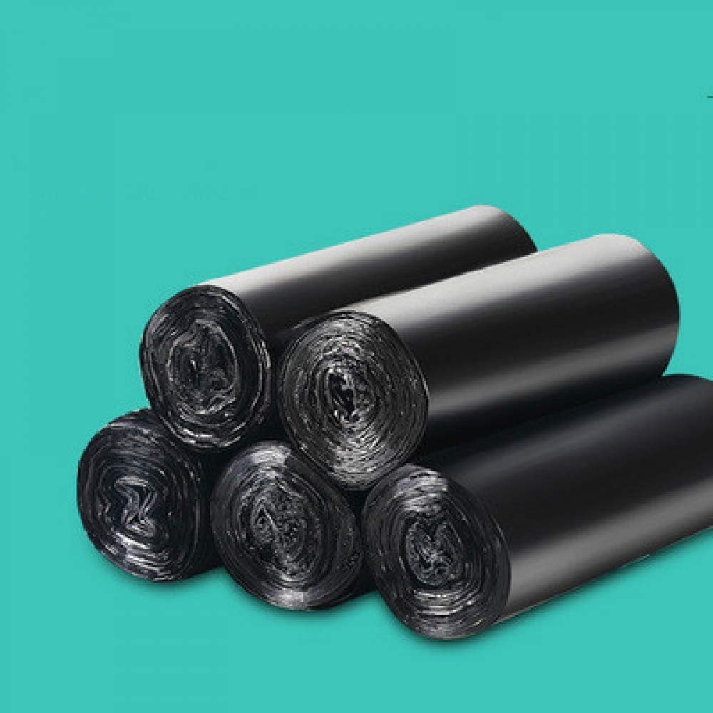 100 Pieces Of Black Portable Garbage Bags, 45cm 60cm Large-capacity Garbage Bags, Strong And Durable, Suitable For Most Garbage Bins.