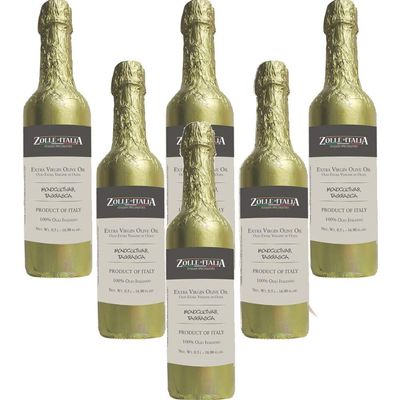 Monocultivar Taggiasca Italian Extra Virgin Olive Oil - - E.V.O. Italian Oil (6 Bottles 50 cl.)