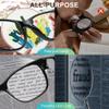 SKYWAY Reading Glasses with Lights, Bright LED Lighted Readers USB Rechargeable, Clear Vision Eyeglasses for Reading Small Prints, Labels, Prescription Bottles, Close Work(Black, 2.5X) view 4