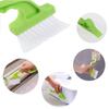 8 Pcs Hand-held Groove Gap Cleaning Tools,Door Window Track Cleaning Tools Groove Corner Crevice Cleaning Brushes for Sliding Door/Tile Lines/Shutter/Car Vents/Air Conditioner/Keyboard view 4