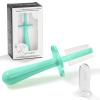 Grabease Double Sided Training Toothbrush for Infant, Toddler & Baby, BPA-Free & Phthalate-Free, 1 Pack, Mint view 1