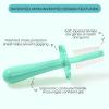 Grabease Double Sided Training Toothbrush for Infant, Toddler & Baby, BPA-Free & Phthalate-Free, 1 Pack, Mint view 2