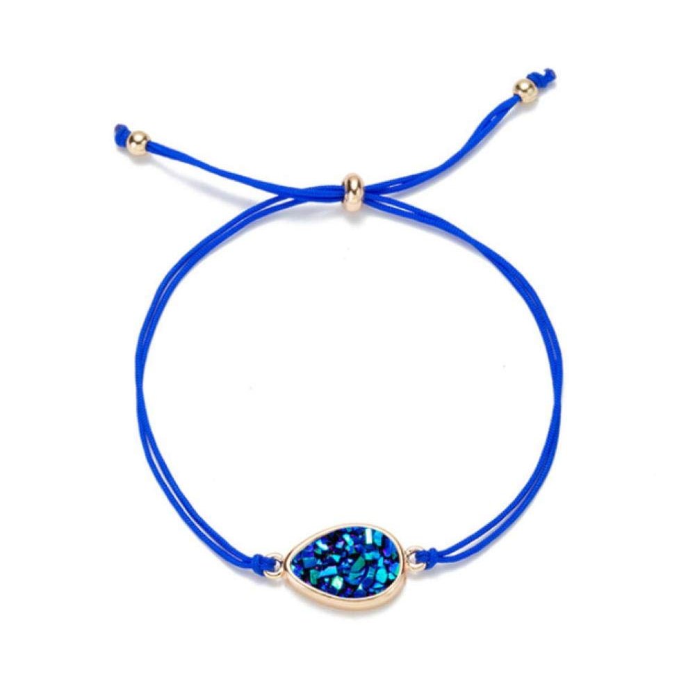 Bracelet Glamour Colorful Rope Rhinestone Bracelet Ladies Jewelry