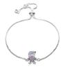 Bracelet Colorful Cubic Zircon Bracelet Adjustable Chain Charm Couple Bracelet view 1